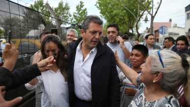 Sergio Massa, candidato a presidente de Unión por la Patria. 