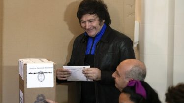 Javier Milei se consagró como primera fuerza en Cipolletti. 