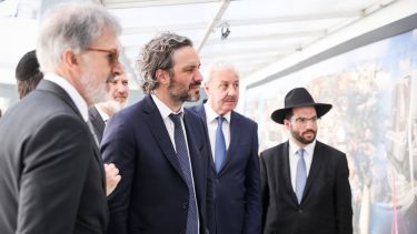 La cancillería Argentina pidió la "intermediación" de la ONU por los rehenes en Gaza. Foto: X @SantiagoCafiero