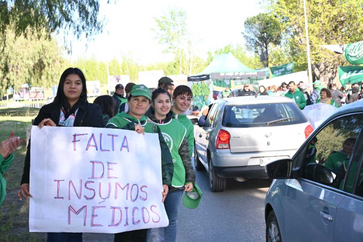 ATE Río Negro anunció nuevas protestas por la situación en los hospitales. Foto archivo: Florencia Salto