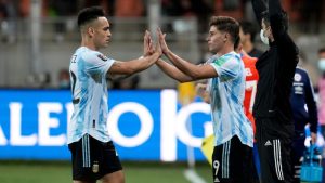 Lautaro Martínez y Julián Álvarez juntos, ¿una posibilidad para Scaloni?
