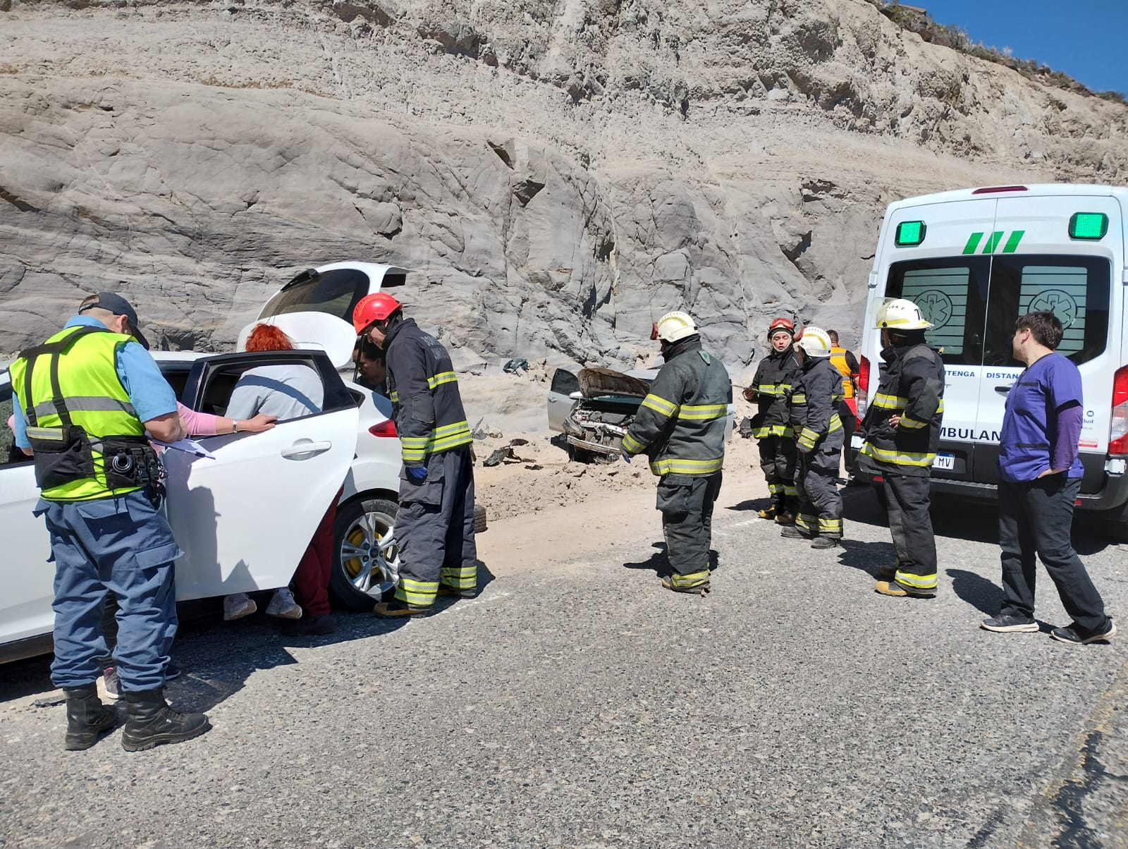 Dos heridos en un vuelco sobre la Ruta 40, cerca de Junín de los Andes ...