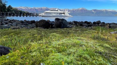 Excursión lacustre por el lago Nahuel Huapi, un clásico de Bariloche.