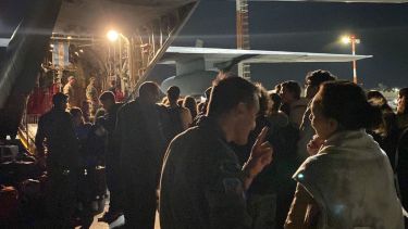 Desde el Gobierno de Argentina se informó que la prioridad es evacuar ahora a menores de edad que tenían en Israel un intercambio educativo. Foto: Gentileza @SantiagoCafiero