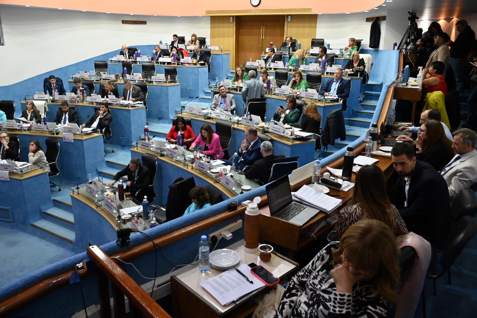 La Legislatura tendrá una sesión que se estima será larga durante este jueves y la actividad se inicia a las 8. Foto: Marcelo Ochoa