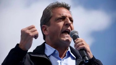 Sergio Massa estará en Cipolletti el próximo martes 14 de noviembre. Foto Matias Subat