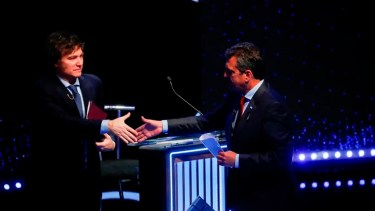 Con el balotaje se define al próximo presidente entre Sergio Massa o Javier Milei. Foto archivo. 