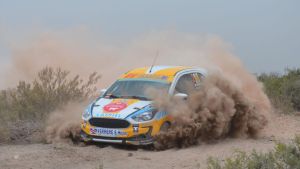 Mauro Debasa no dejó dudas y ganó de local en el Rally Regional 