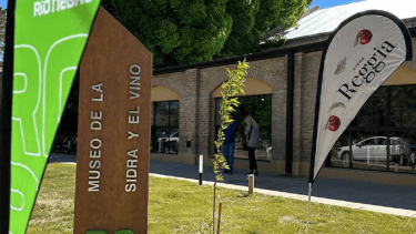 Regina abrió las puertas del museo de la Sidra y el Vino, el nuevo atractivo turístico del Alto Valle. Foto: Municipalidad de Villa Regina