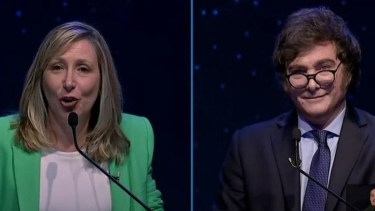 Javier Milei sorprendió al buscar un acercamiento a los votantes de izquierda, mientras Myriam Bregman defiende su postura en el balotaje. Foto Archivo.