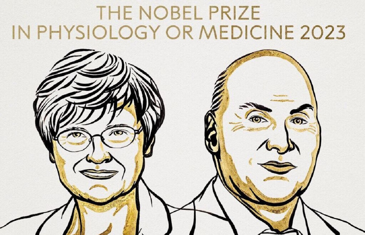 Los ganadores del Premio Nobel de Medicina 2023.