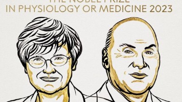 Los ganadores del Premio Nobel de Medicina 2023.