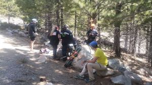 Rescataron en el cerro Corona del norte neuquino a tres personas que estaban perdidas