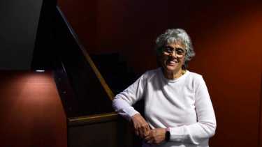 Lidia nació en Capital Federal. Llegó a Río Negro en 1974 con el Plan del gobierno de Franco. Foto: Alejandro Carnevale
