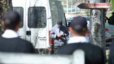 El robo ocurrió durante la madrugada del miércoles en la zona oeste de Roca. foto: Juan Thomes.