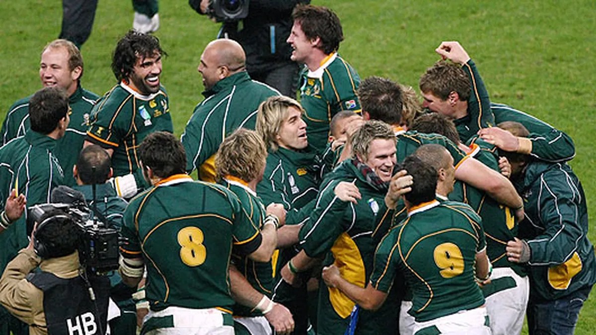 En 2007 Sudáfrica se consagró campeón del Mundial de Rugby y luego Boca de la Libertadores.