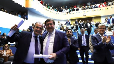 Las mejores imágenes de la entrega de diplomas en Río Negro a las autoridades provinciales