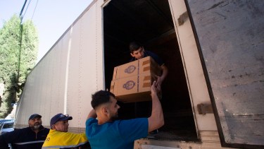 Las urnas arribaron esta mañana a la capital rionegrina. Foto: Pablo Leguizamon