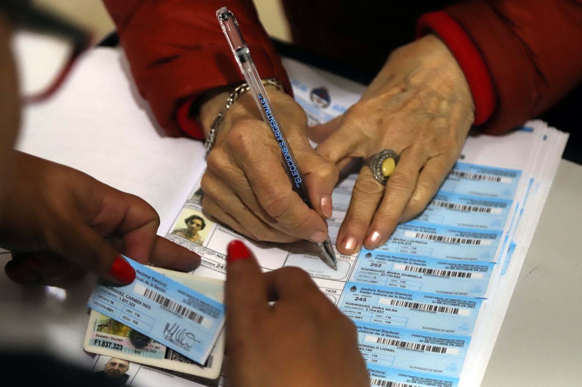 Qué pasa si no voté y cuáles son las multas en Río Negro. Foto Telam : Marcelo Ochoa