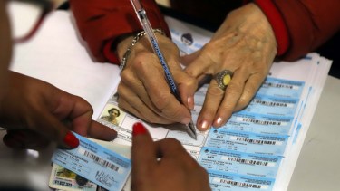 Qué pasa si no voté y cuáles son las multas en Río Negro. Foto Telam : Marcelo Ochoa
