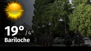 Clima de hoy, miércoles 25 de octubre de 2023, para la ciudad de Bariloche