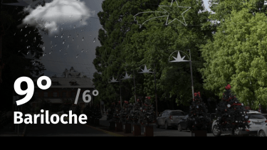 Clima de hoy, viernes 27 de octubre de 2023, para la ciudad de Bariloche
