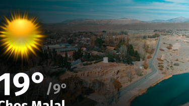 Clima de hoy, domingo 15 de octubre de 2023, para la ciudad de Chos Malal
