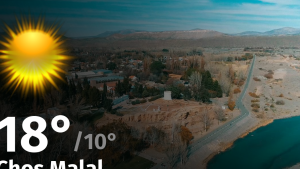 Clima de hoy, viernes 27 de octubre de 2023, para la ciudad de Chos Malal