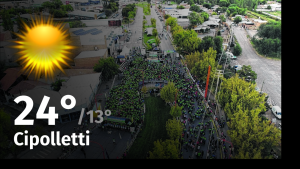 Clima de hoy, sábado 14 de octubre de 2023, para la ciudad de Cipolletti
