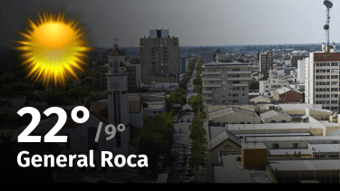Clima de hoy, jueves 12 de octubre de 2023, para la ciudad de General Roca
