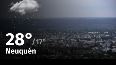 Clima de hoy, sábado 21 de octubre de 2023, para la ciudad de Neuquén