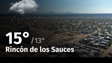 Clima de hoy, martes 24 de octubre de 2023, para la ciudad de Rincón de los Sauces