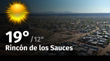 Clima de hoy, domingo 29 de octubre de 2023, para la ciudad de Rincón de los Sauces
