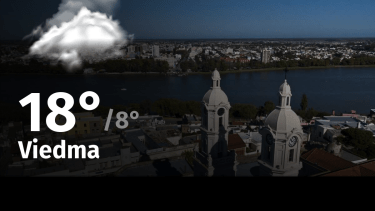 Clima de hoy, lunes 23 de octubre de 2023, para la ciudad de Viedma