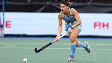 Victoria Granatto fue la primera de las Leonas que se posicionó de cara al balotaje del próximo domingo.