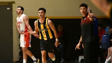 Diego Macedo fue vital en la reacción de Pacífico y anotó un triple clave en el cierre de los 40. (Matías Subat)