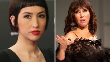 Demoraron a Sofía Gala en Aeroparque: la llamativa reacción de Moria Casán