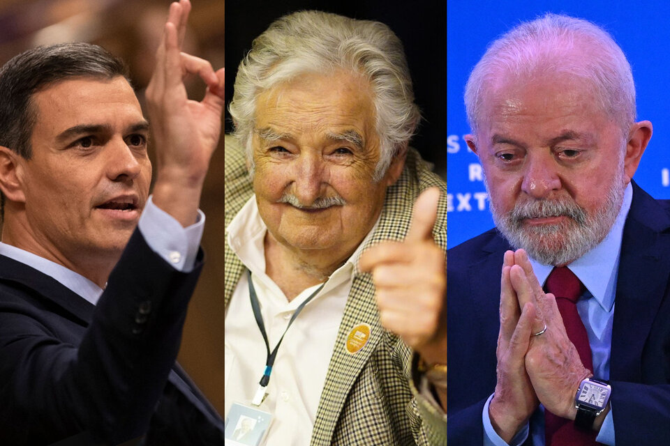 Pedro Sánchez, Pepe Mujica, Lula Da Silva y López Obrador expresaron su apoyo a Sergio Massa a pocos días del balotaje con Javier Milei. 