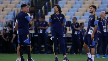 Edinson Cavani aseguró que la final ante Fluminense es el partido de su vida. (AP Photo/Bruna Prado)