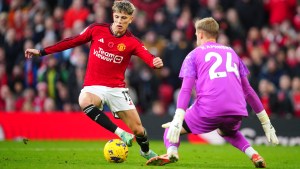 Con Garnacho de titular, el Manchester United le ganó a Luton Town en la Premier
