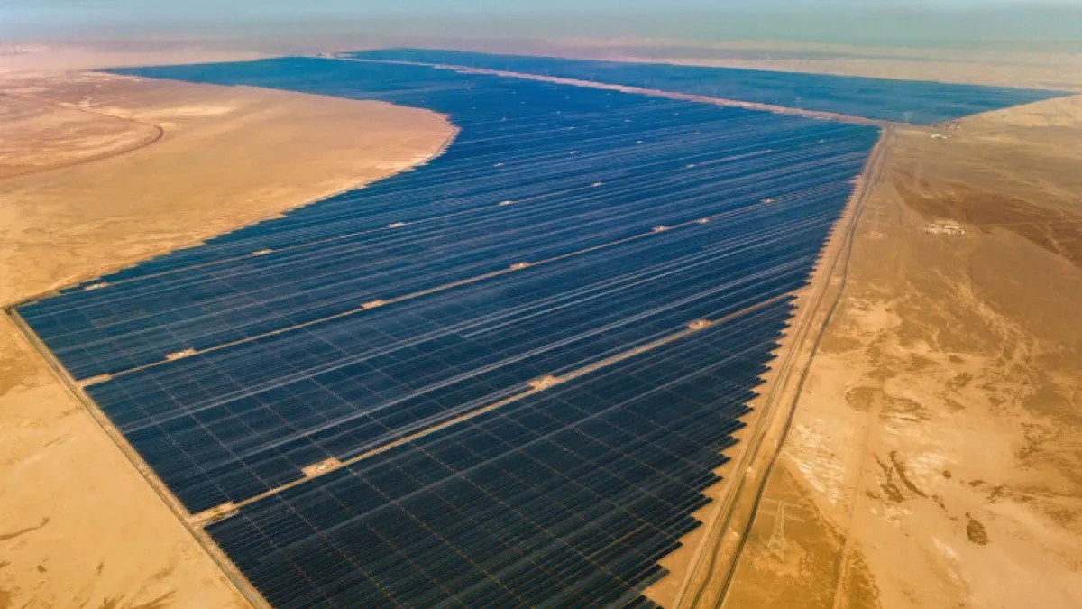El parque solar más grande del mundo en operación podrá generar hasta 2 GW. foto: gentileza. 