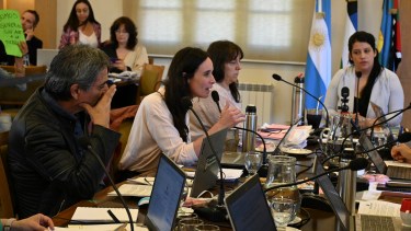 Muchos proyectos en este Concejo Municipal han salido de consensos y del diálogo", dijo la concejal Julieta Wallace. Foto: Chino Leiva