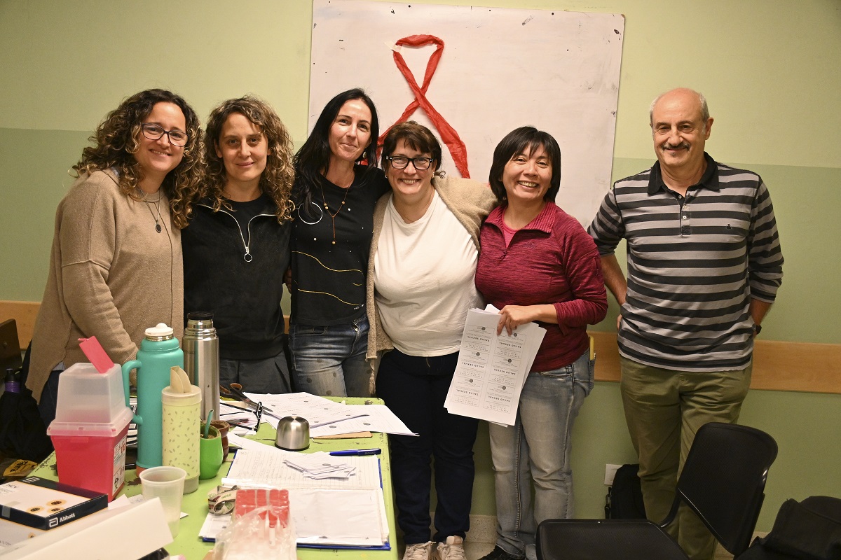El consultorio de Salud Sexual del hospital Ramón Carrillo está conformado por un equipo interdisciplinario. Foto: Chino Leiva