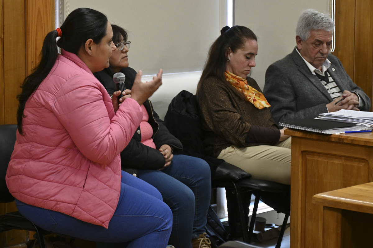 Las docentes imputadas por actuar con negligencia e incumplir la reglamentación vigente, declararon durante el juicio que se desarrolló en Bariloche. (foto Alfredo Leiva)