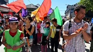 Marcharon por los derechos de los niños y adolescentes en Bariloche