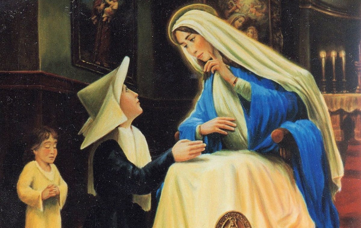 Santa Catalina Labouré fue quien recibió el pedido de la Virgen por la Medalla Milagrosa.-