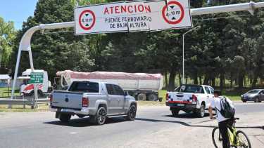 Los trabajos se realizaron en el ingreso a la Ruta 151 hasta las 14. Foto: Archivo Florencia Salto.