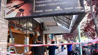 El hecho ocurrió en la madrugada del lunes. Foto: Matías Subat.