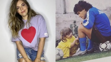 Dalma Maradona recordó a Diego, con conmovedores posteos en Instagram.
