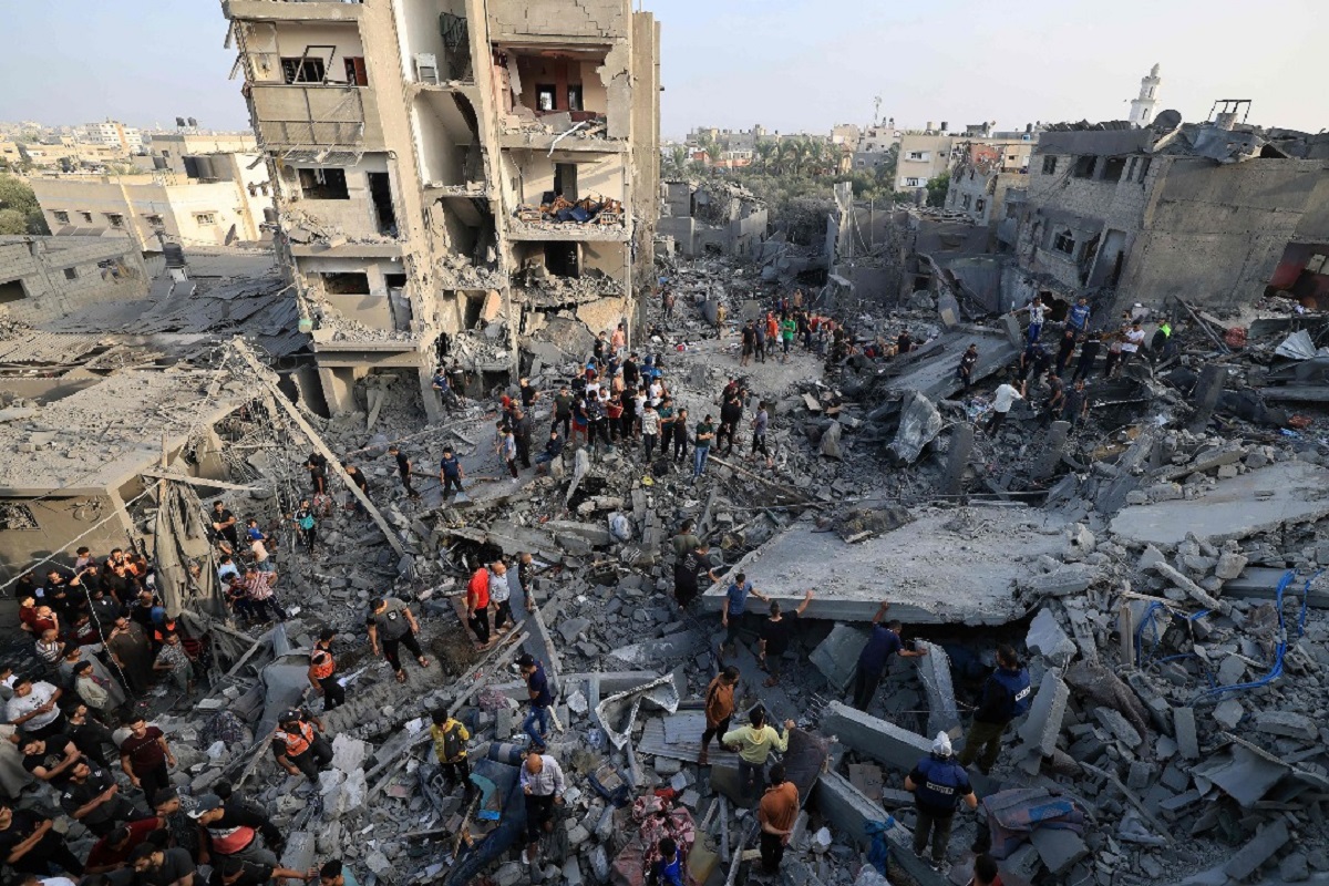 Gaza afirmó que Israel atacó otro campamento de refugiados